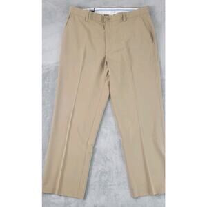 NWT FootJoy Mens 38x30 Performance Pants Golf British Khaki Wicking stretch